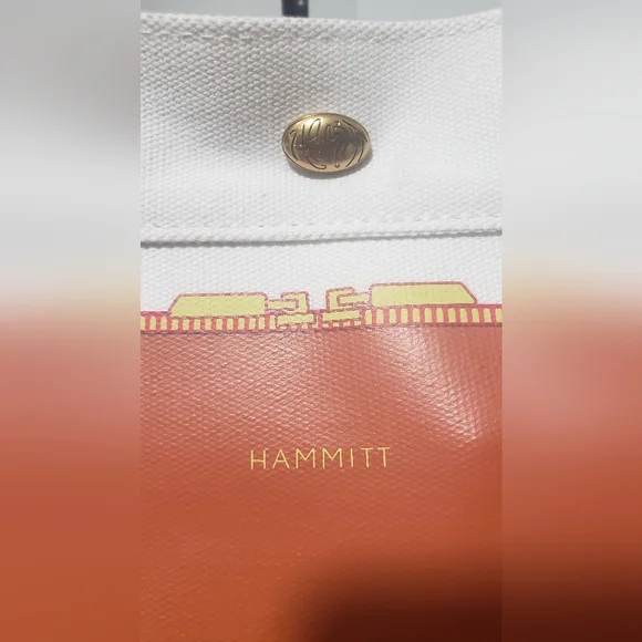 Hammitt Westwood Canvas Cognac Large Tote Bag - Picture 5 of 11